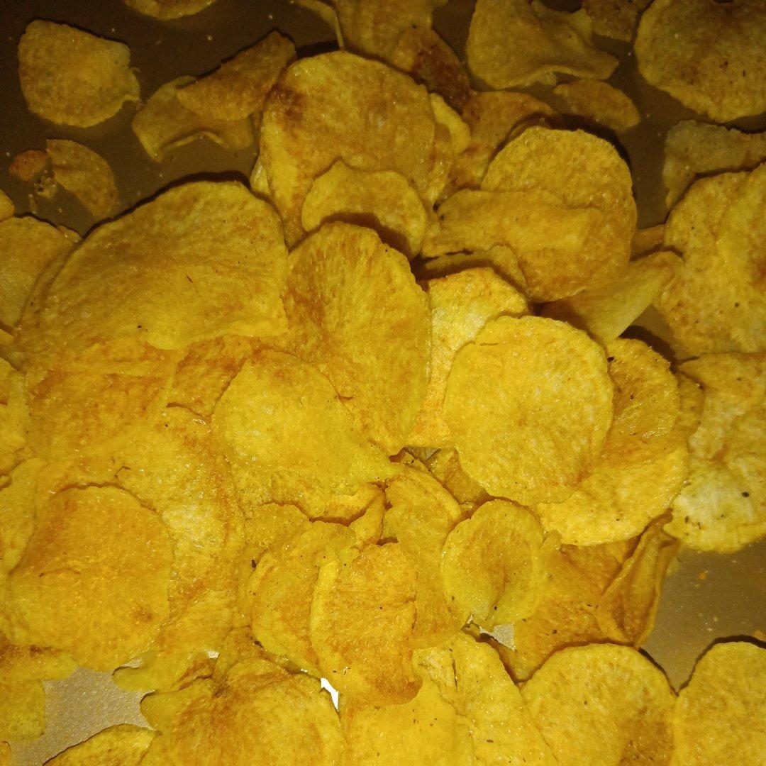 自制炸薯片，学会以后再也没买过薯片