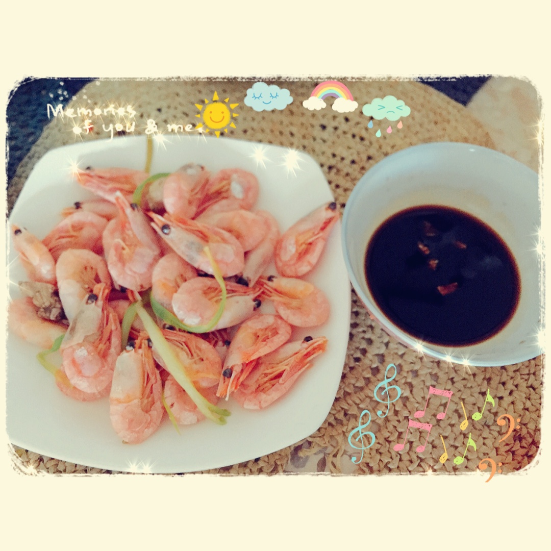 白灼基围虾
