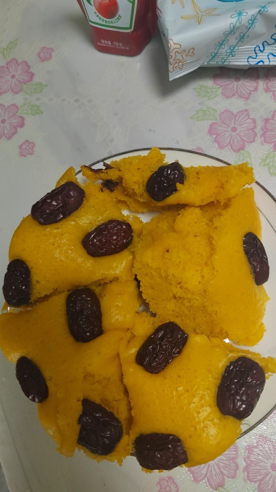 南瓜发糕