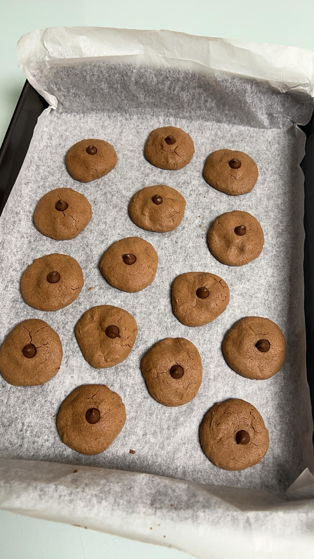 外酥里软，超好吃烤箱美食，可可麻薯软曲奇