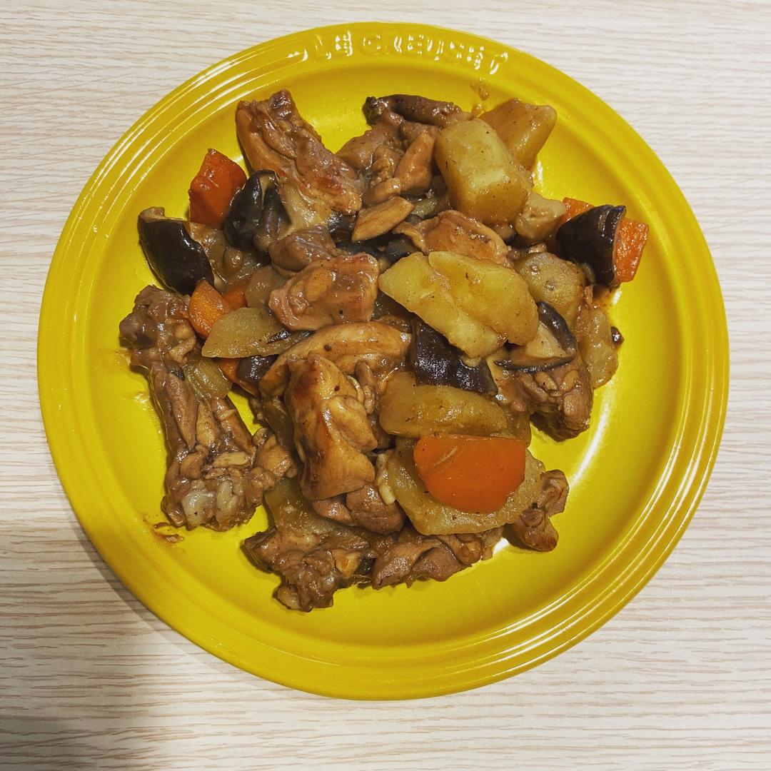 红烧土豆炖鸡块（鸡腿）