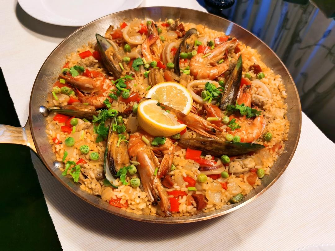 正宗paella 西班牙海鲜饭