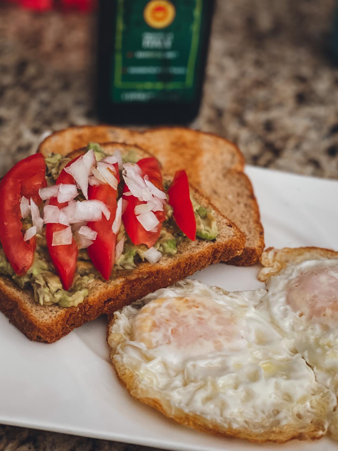 牛油果吐司Avacado toast的做法