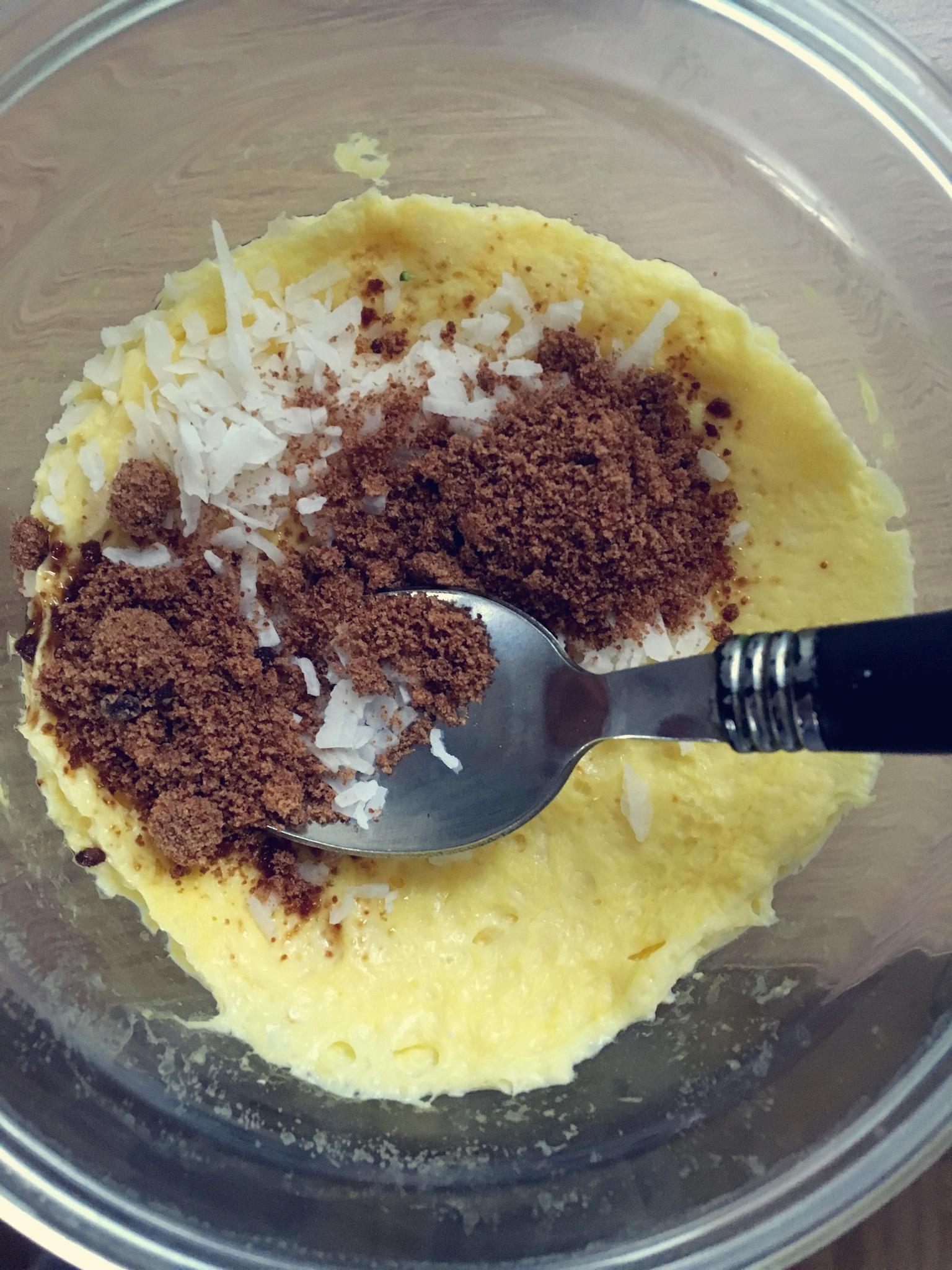红糖椰丝鸡蛋羹的做法