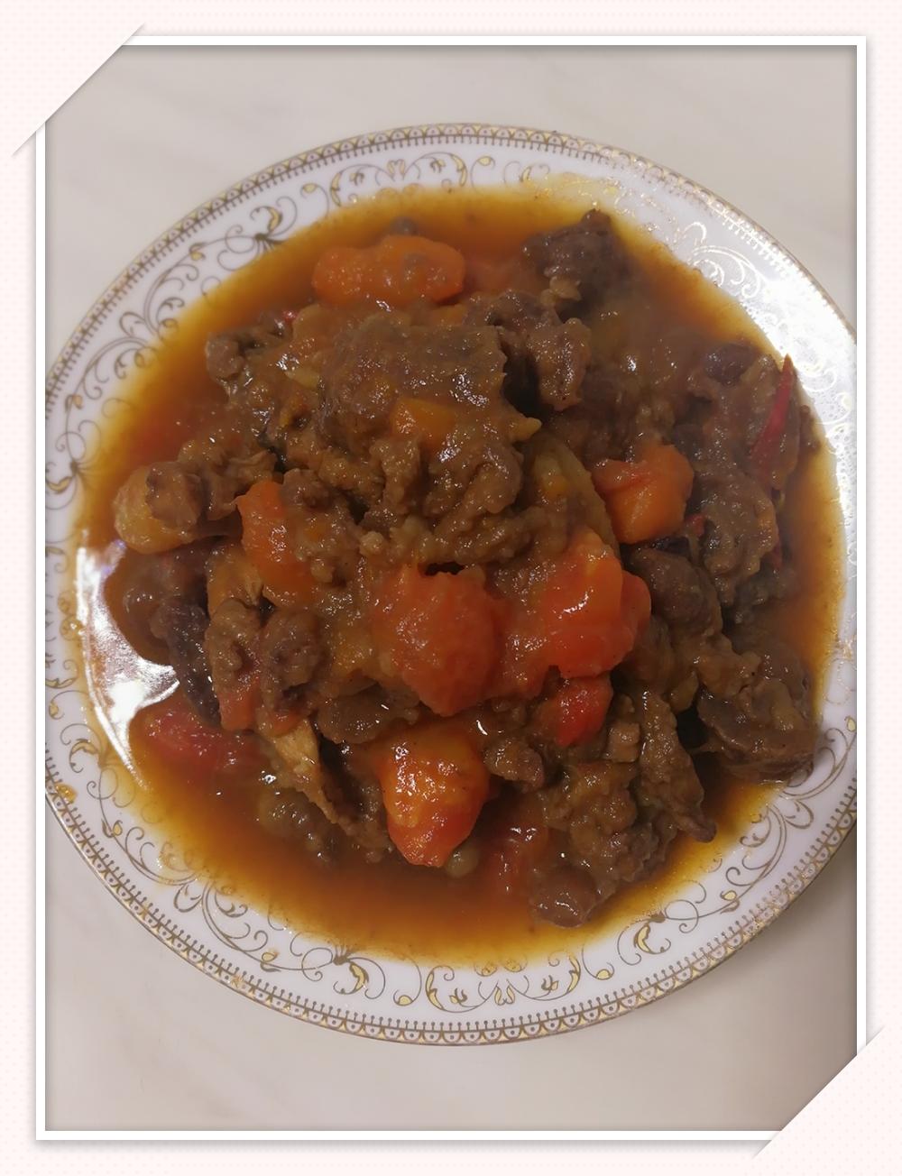 茄汁牛筋腩&辣味牛筋腩（一菜2味）