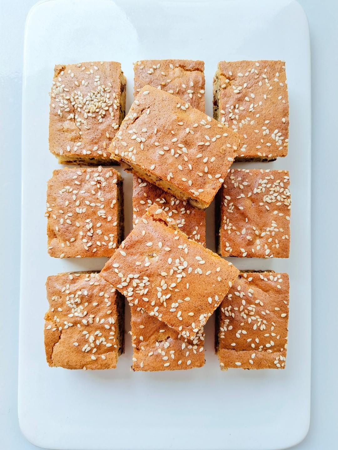 小烤箱适用 枣糕（9升小烤箱烤枣糕）无泡打粉少油版 超级成功