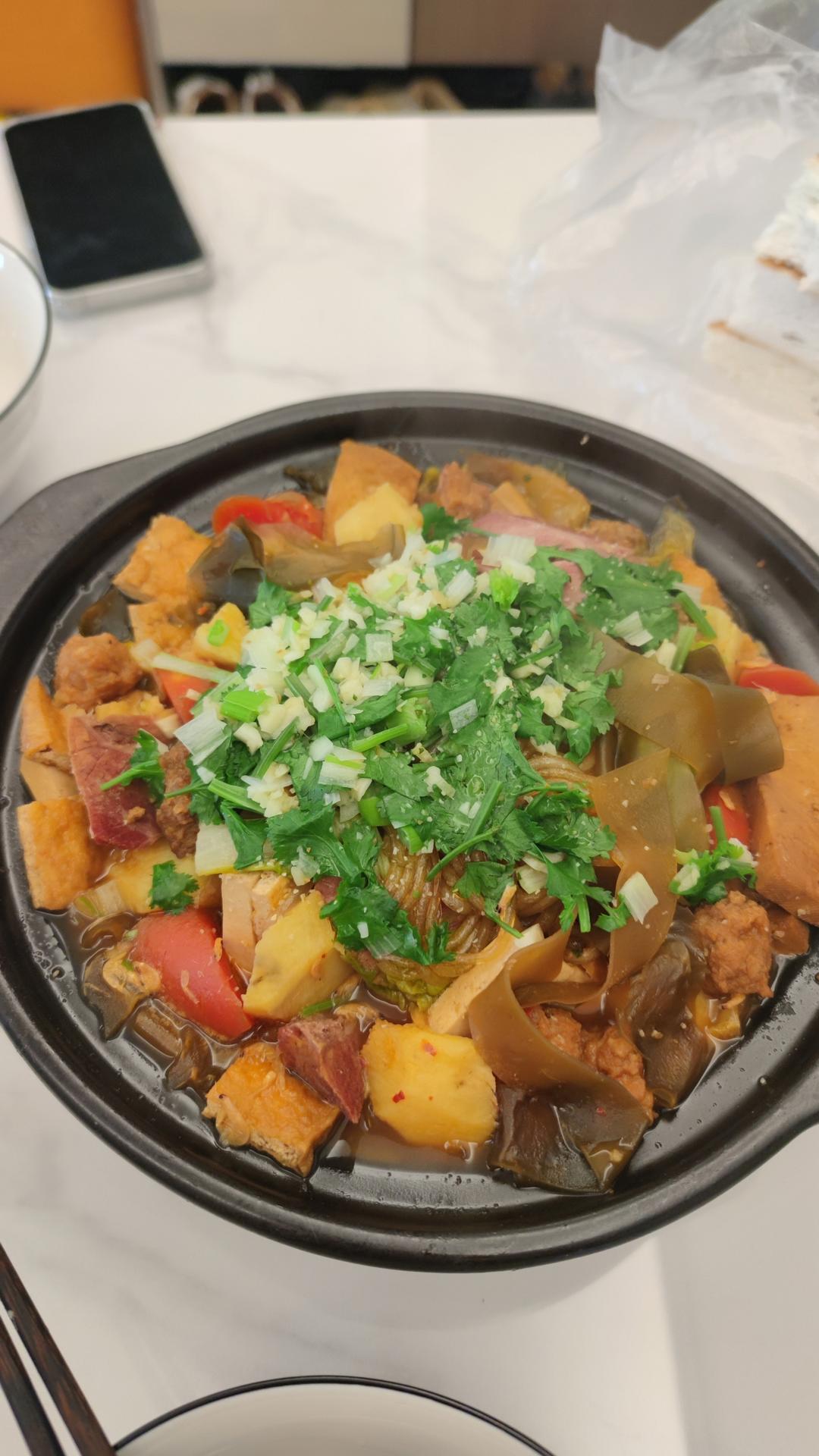 砂锅热菜