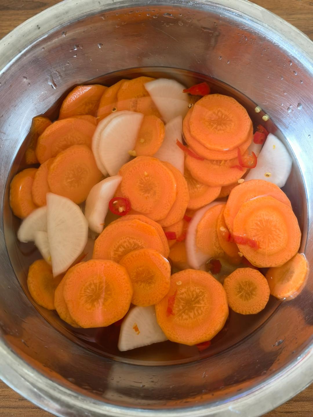 腌萝卜，酸甜爽口