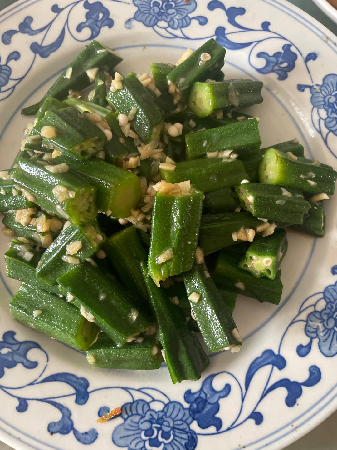 蚝油秋葵