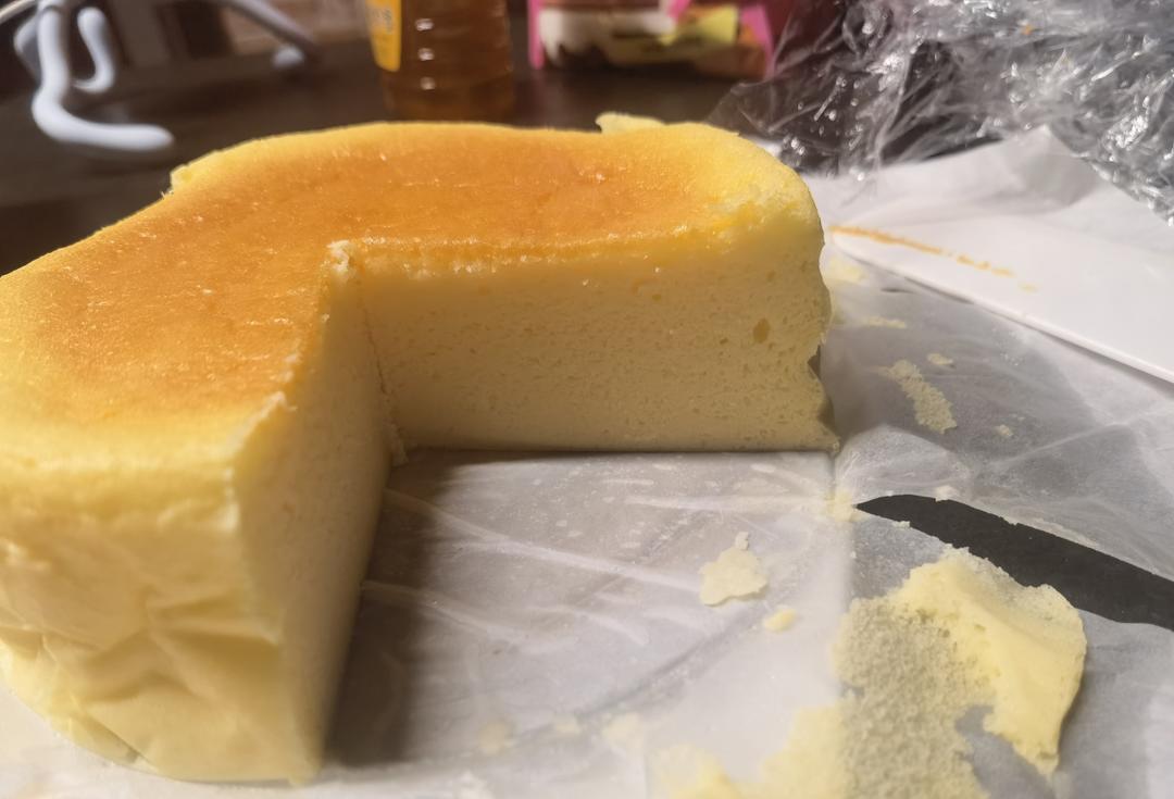 网红好利来半熟芝士蛋糕(低卡）轻乳酪蛋糕hanjuku cheese