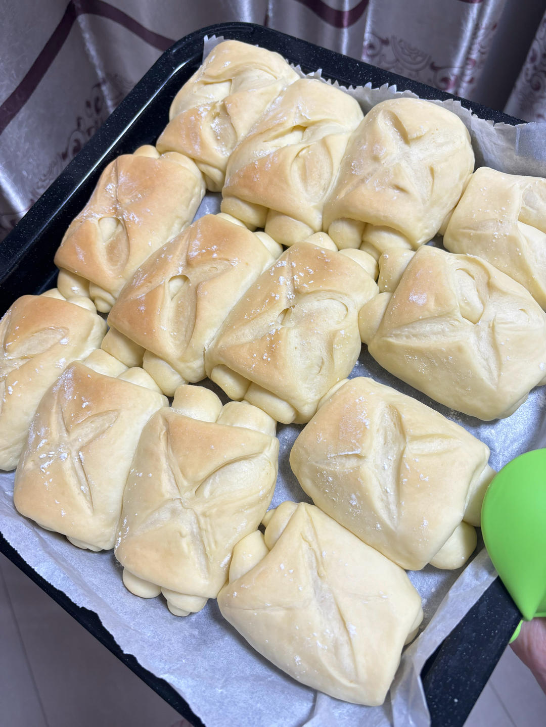 💯牛奶面包卷超级松软