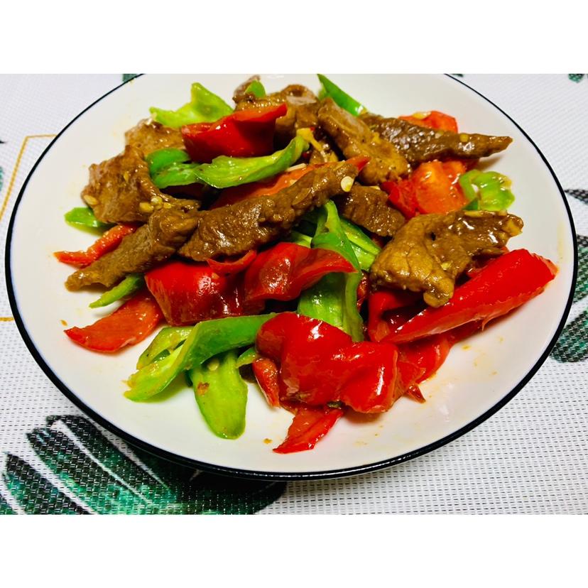 青尖椒炒肉