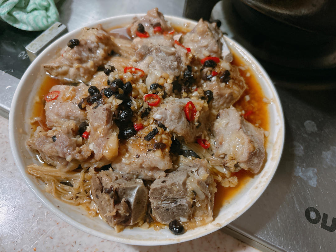 豆豉蒸排骨，这个味太绝了！！