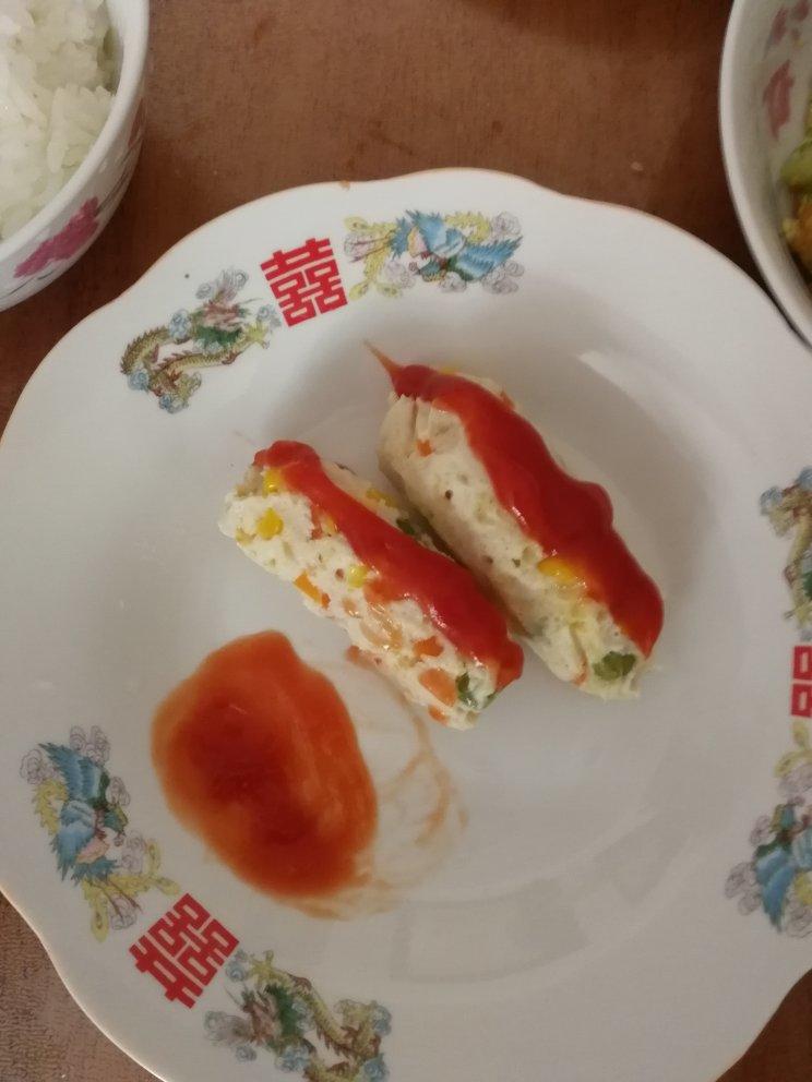 减肥芝士玉米鸡肉肠