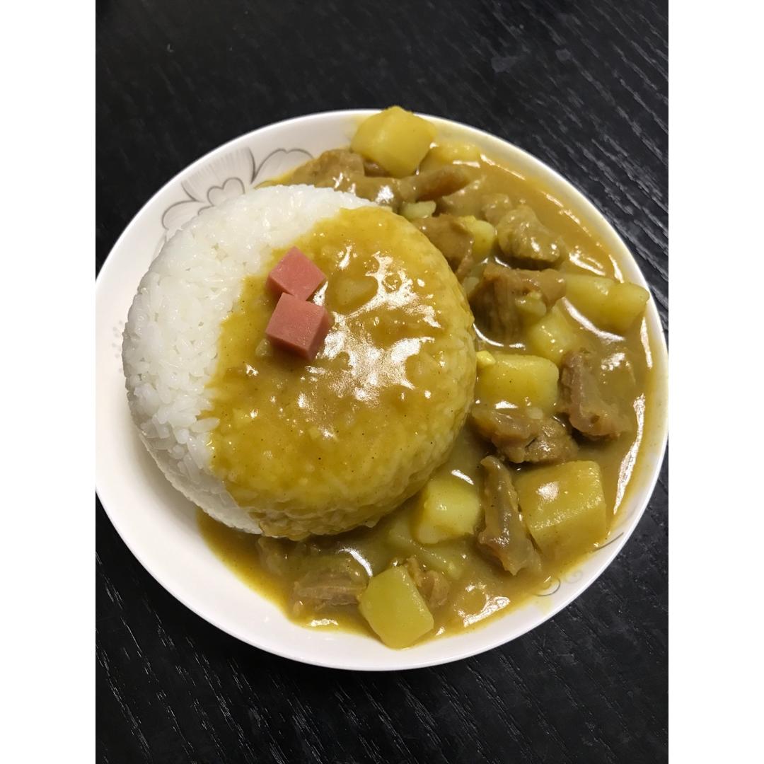 咖喱牛肉