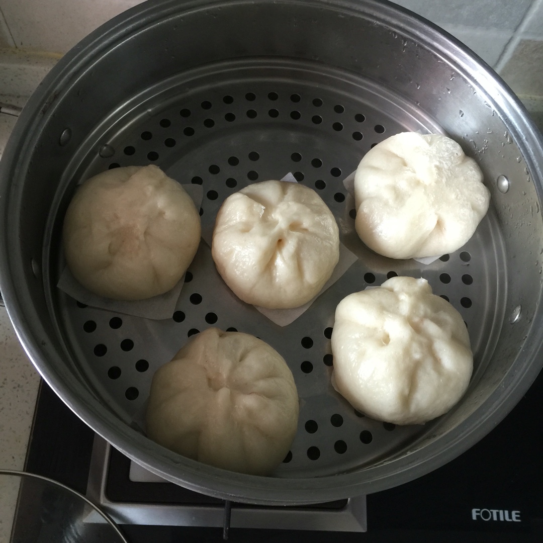 家庭手工肉馅大包子