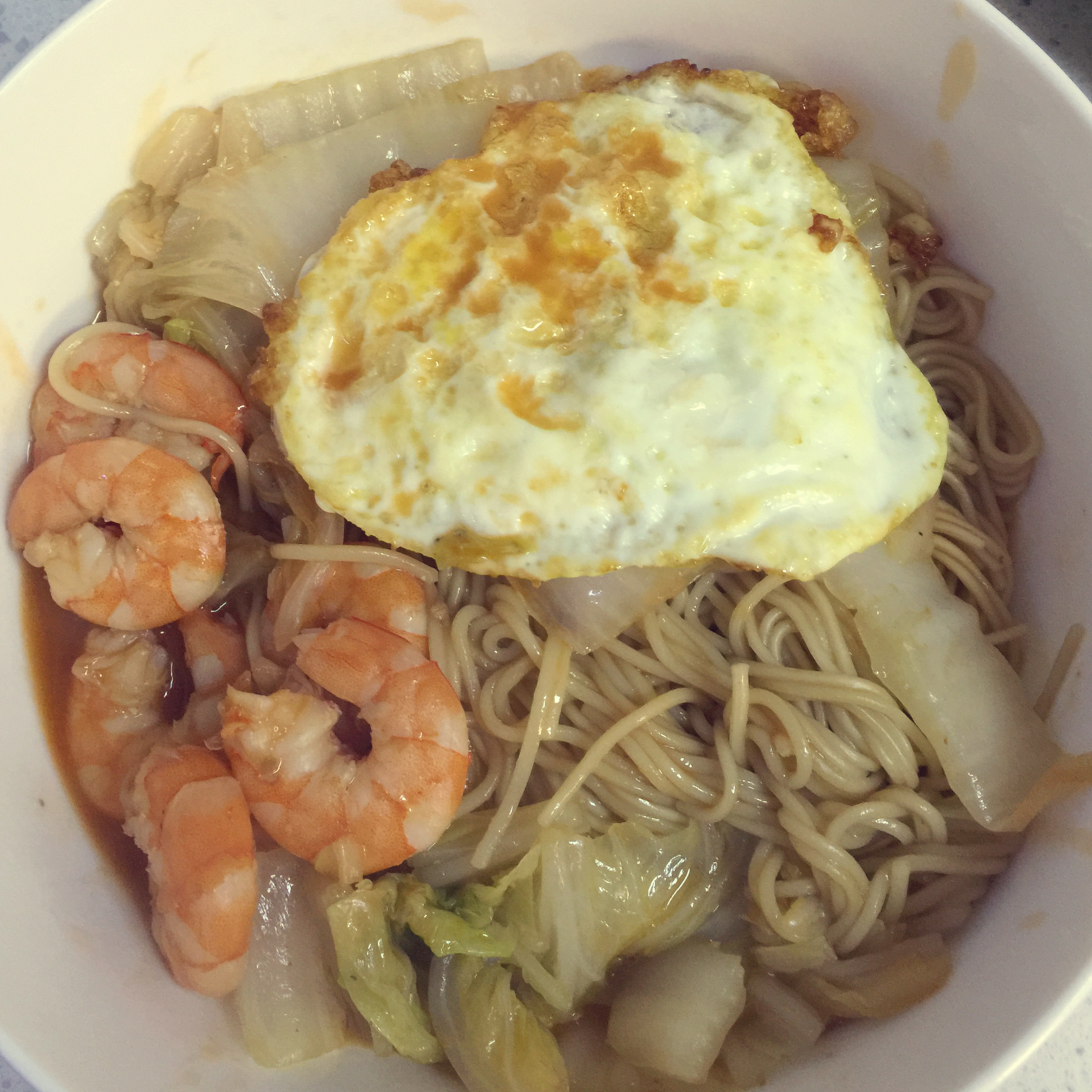 鲜虾面