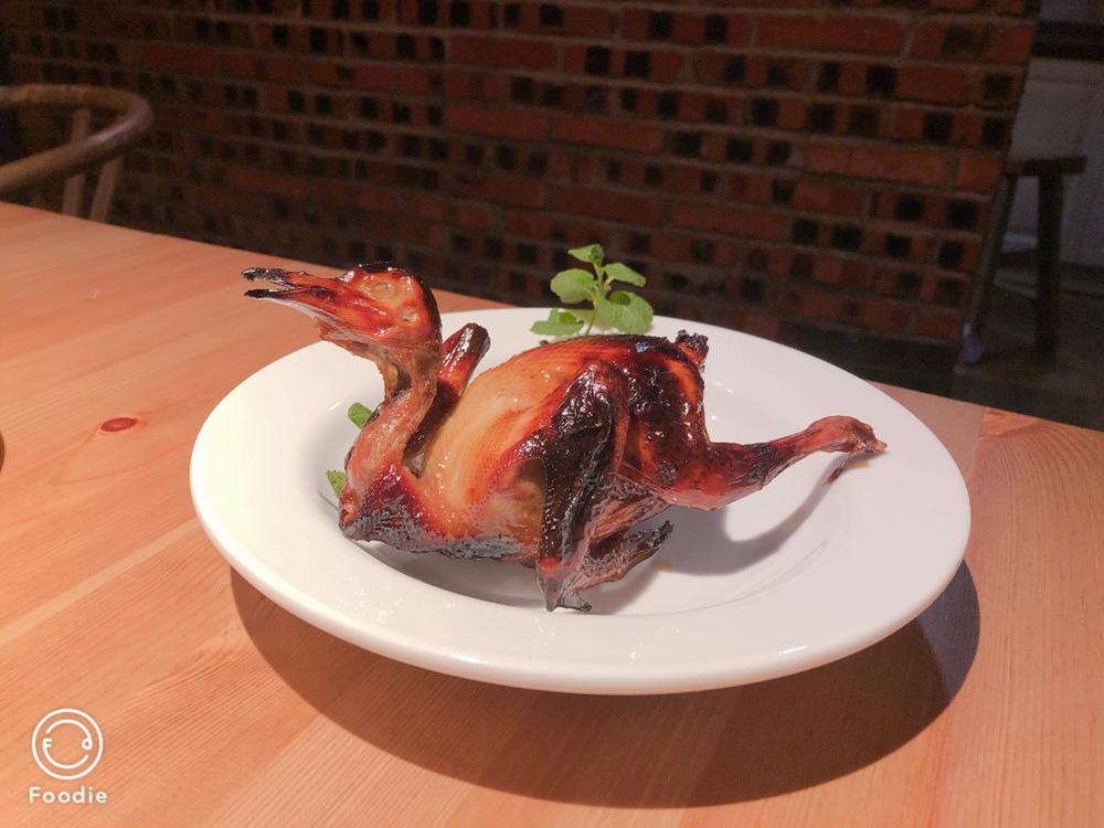 烤箱版脆皮乳鸽