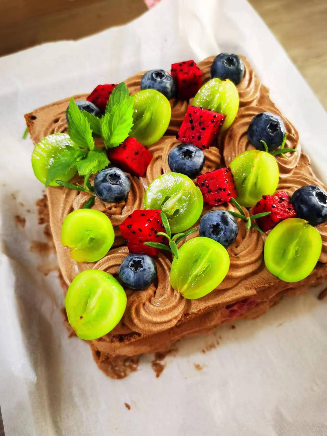 巧克力奶油蛋糕