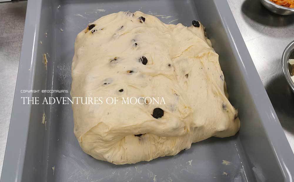 预祝冬安 明石克彦老师的提子吐司的做法 步骤8