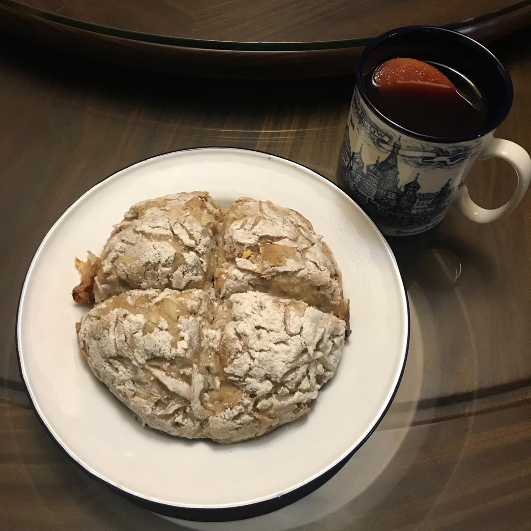 快手全麦芝士培根菠菜大司康【健康主食】