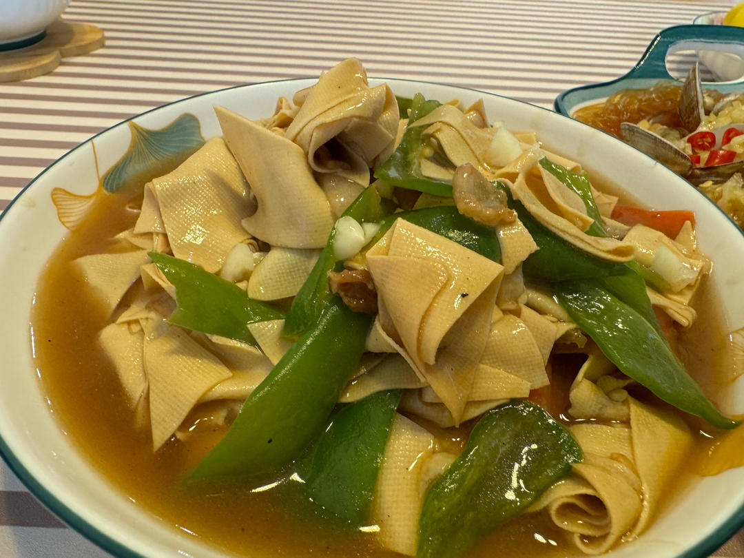 东北人最爱的国菜 尖椒干豆腐