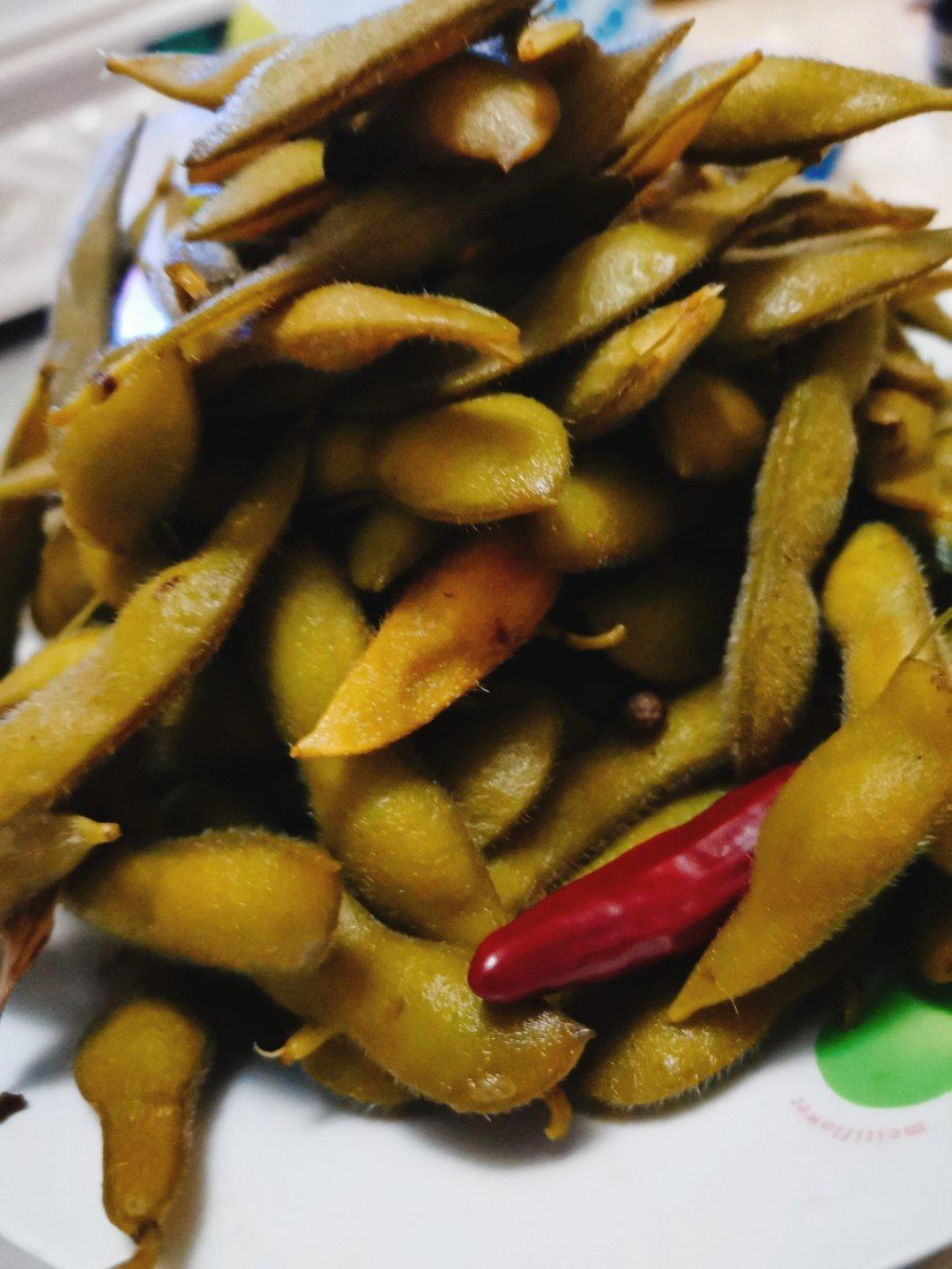 卤毛豆 超正宗【健康家常菜】