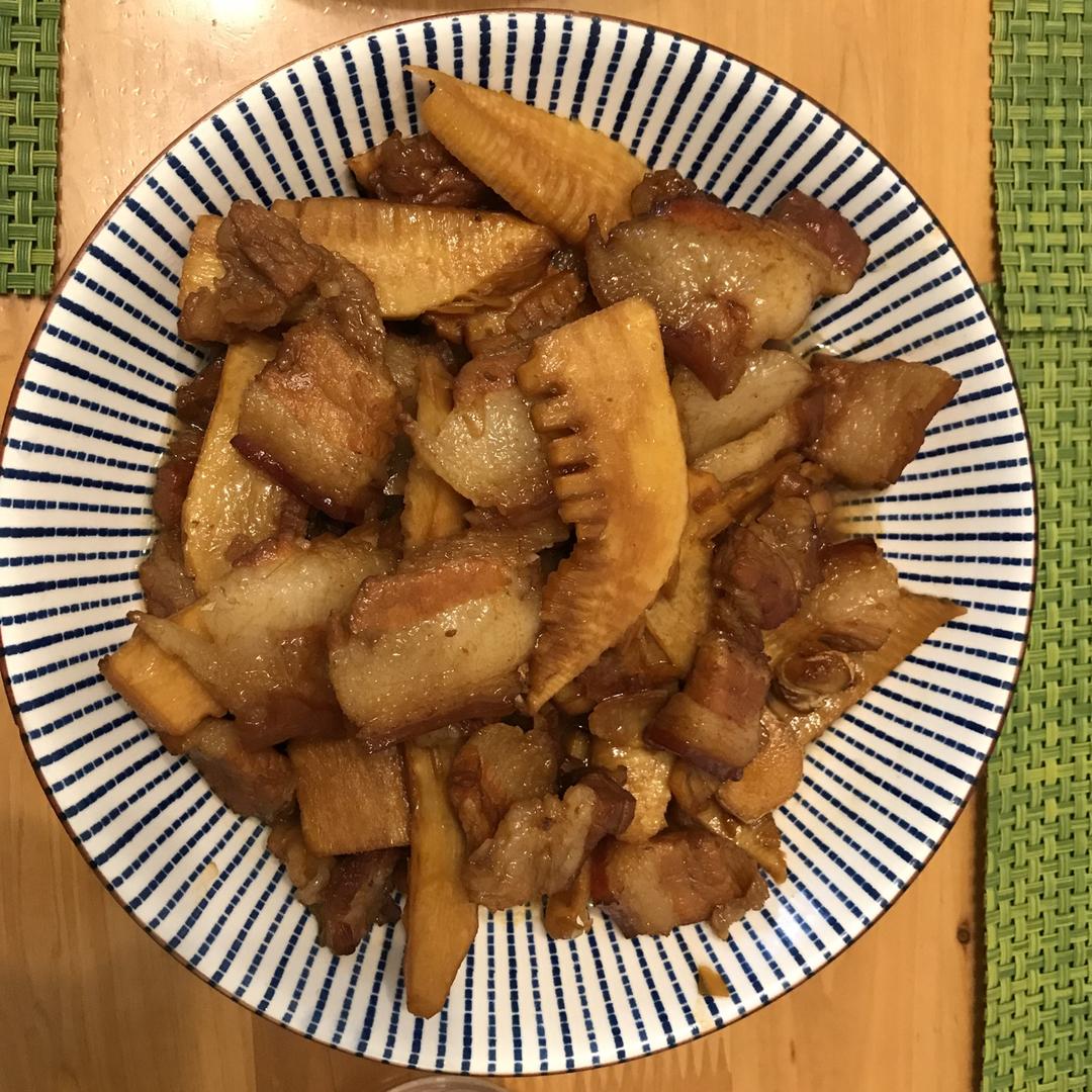 冬笋烧肉
