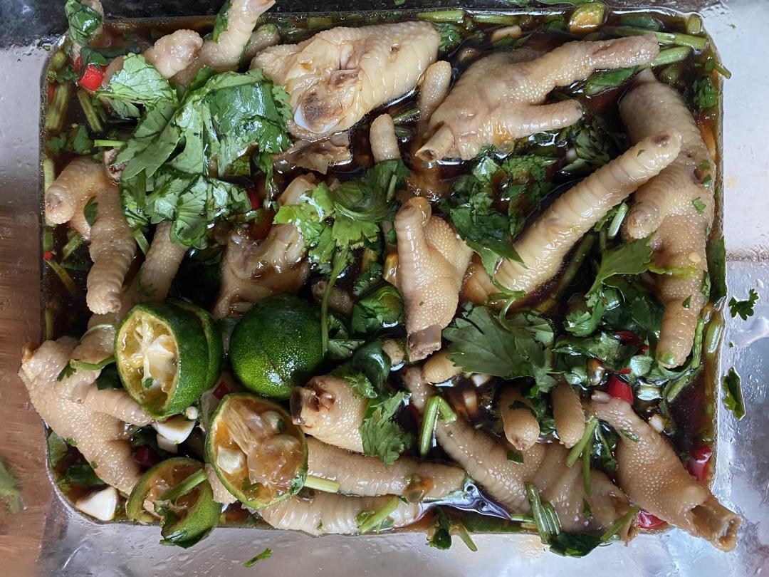 超好吃的🍋酸辣凤爪