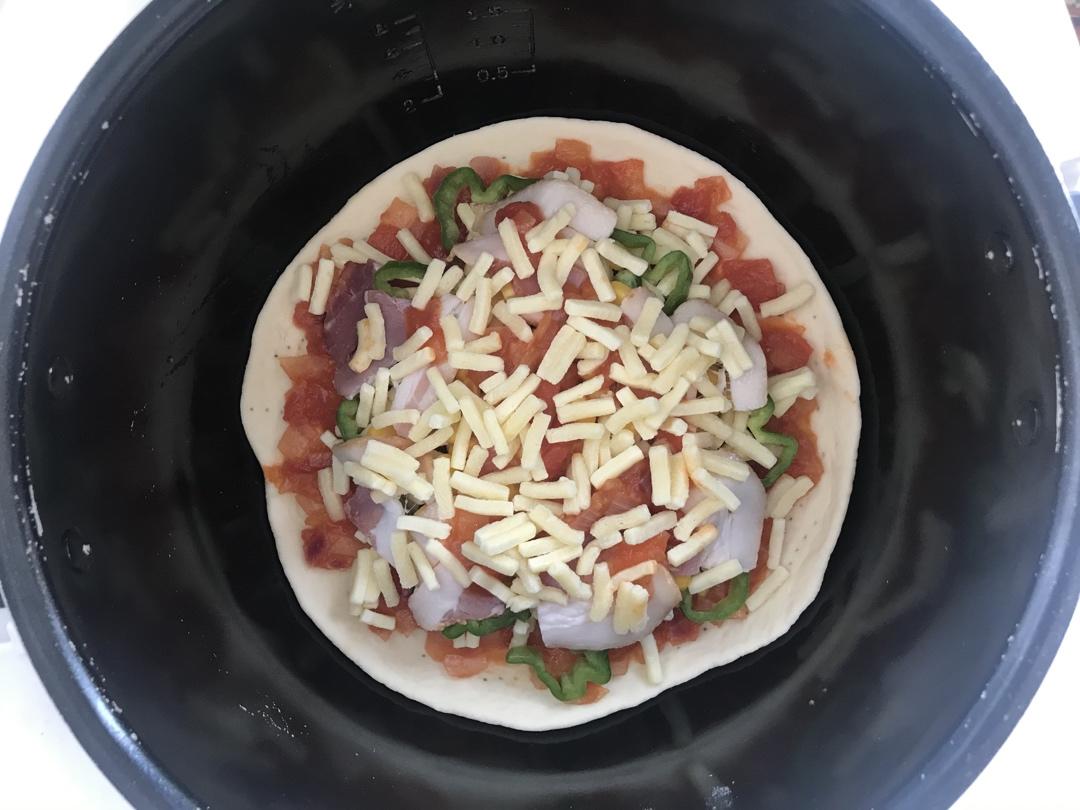 【电饭煲披萨】