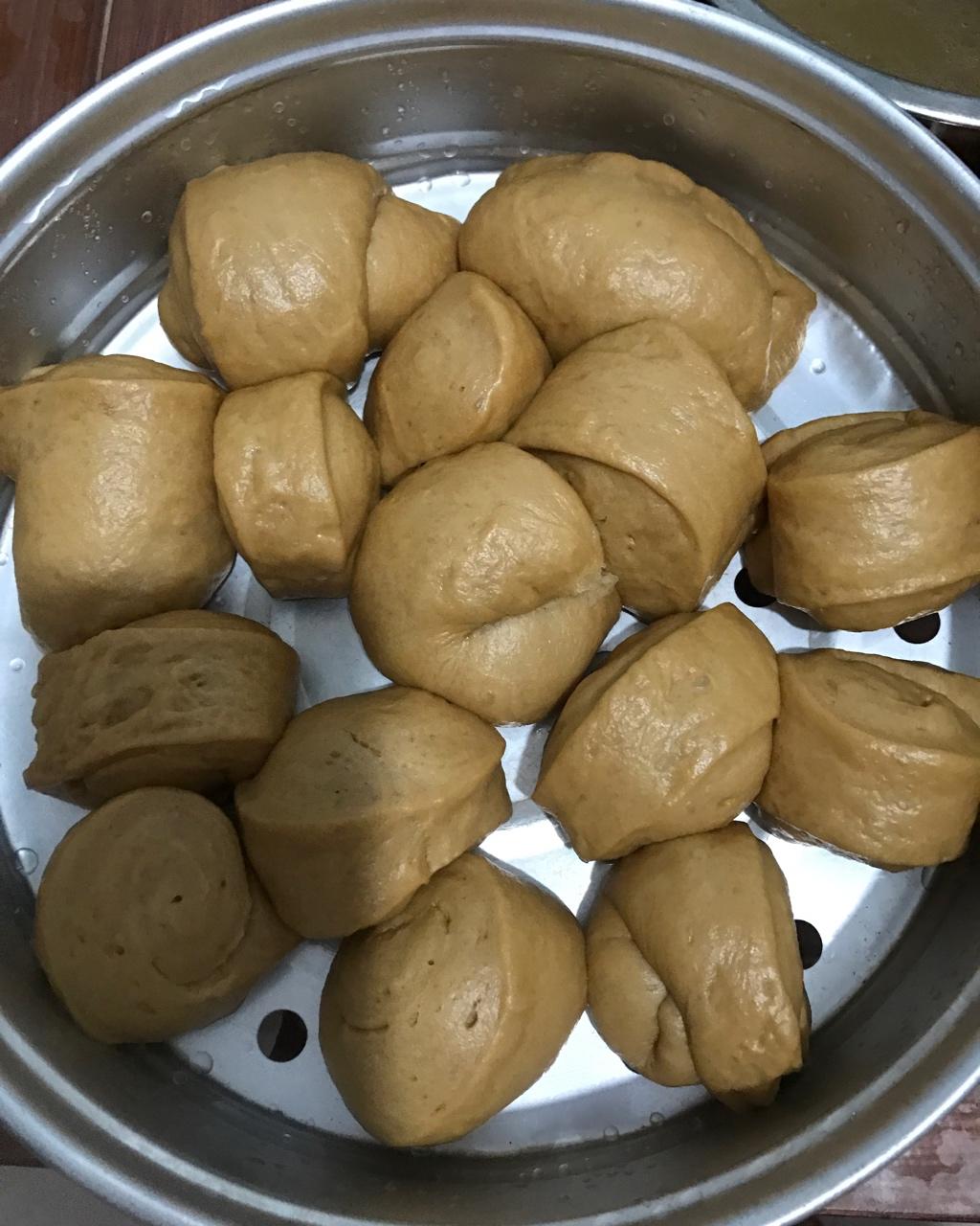 奶香红糖馒头