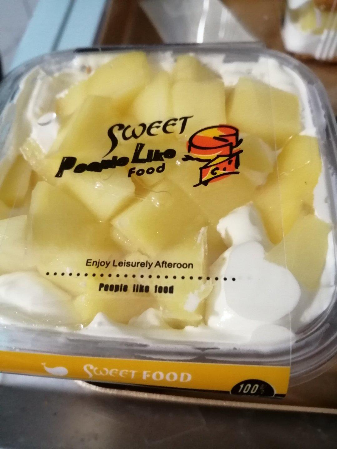 简单快手的便当饭盒水果盒子蛋糕