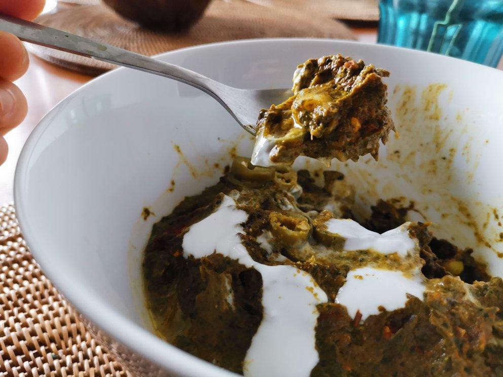 印度菠菜咖喱鸡 Saag chicken / Palak chicken