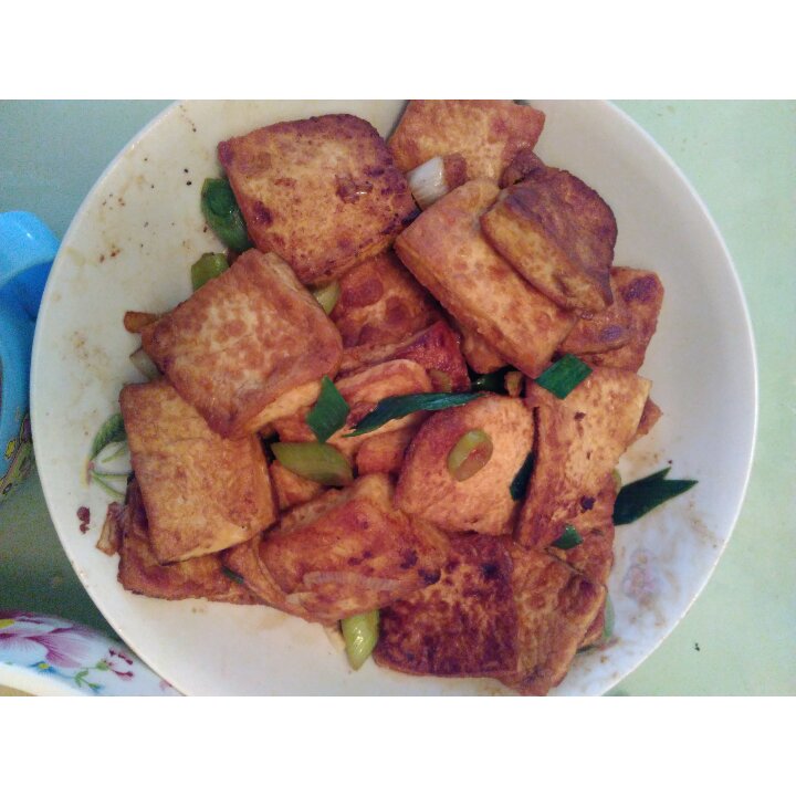 蚝油嫩豆腐