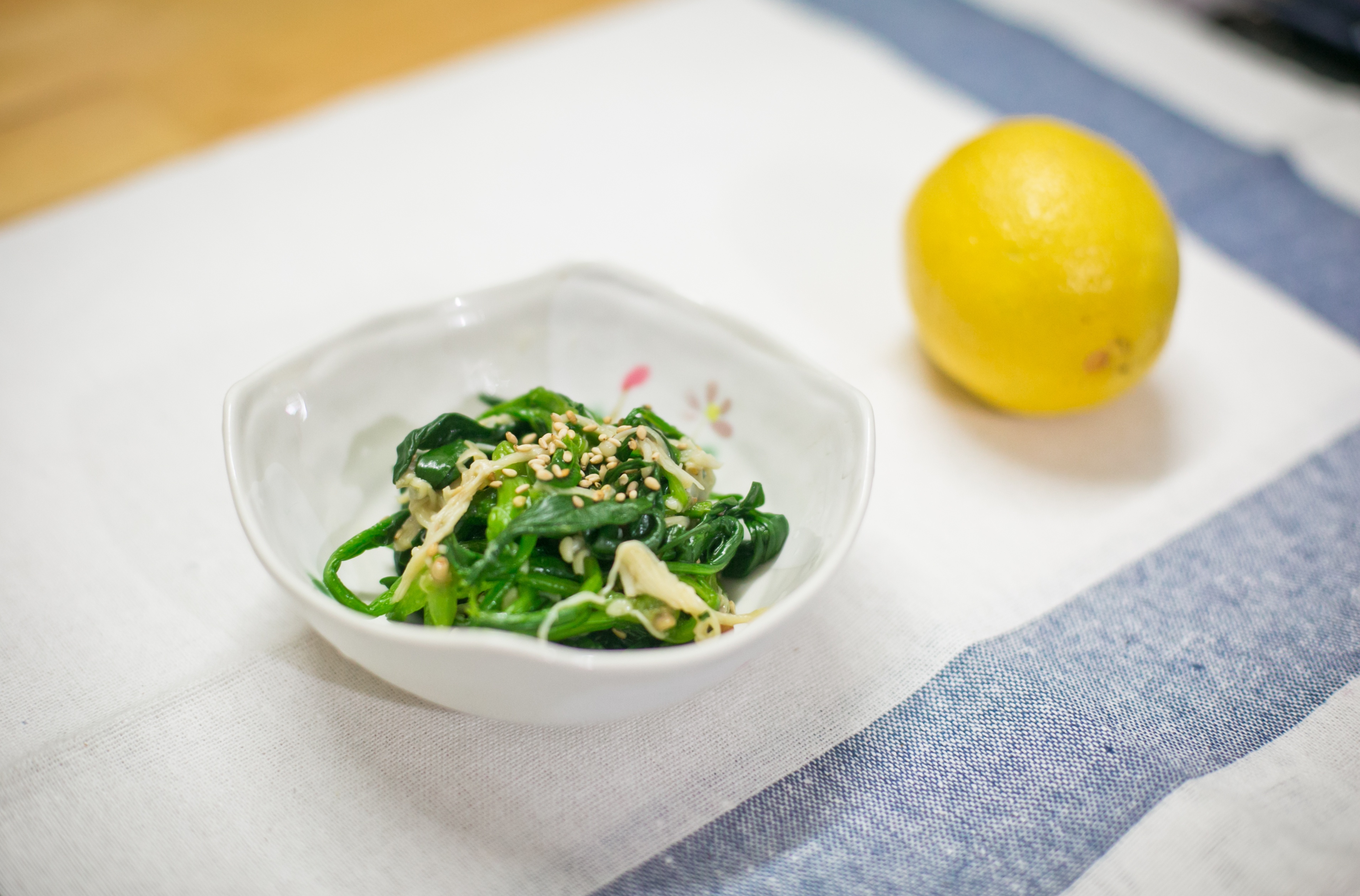 日式芝麻拌菠菜