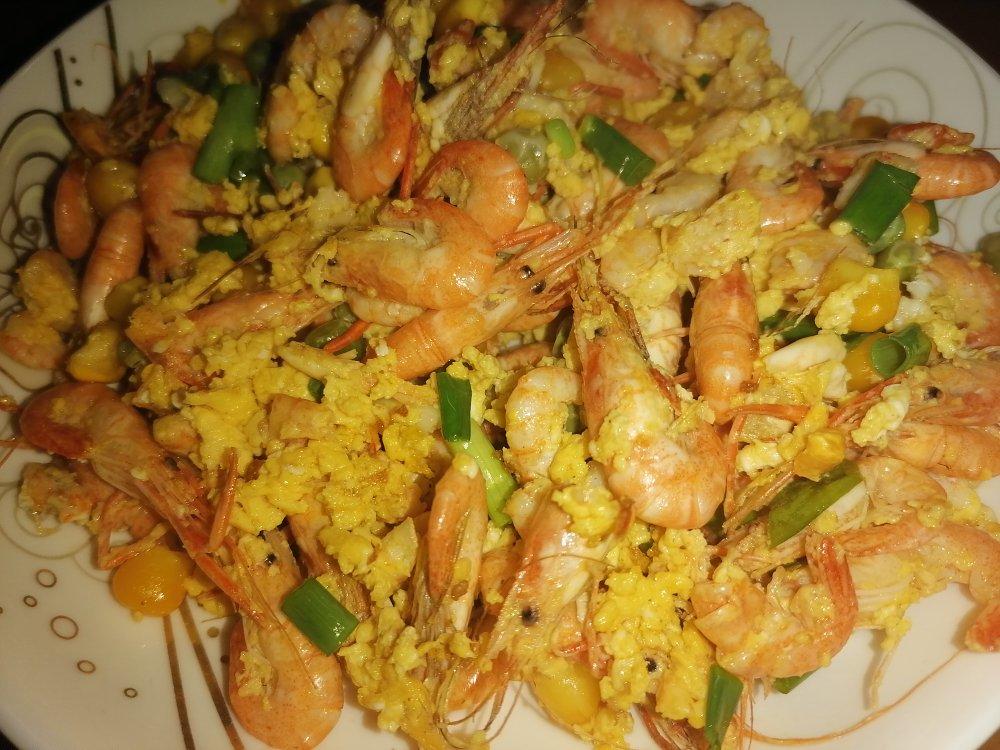 低脂豌豆虾仁滑蛋