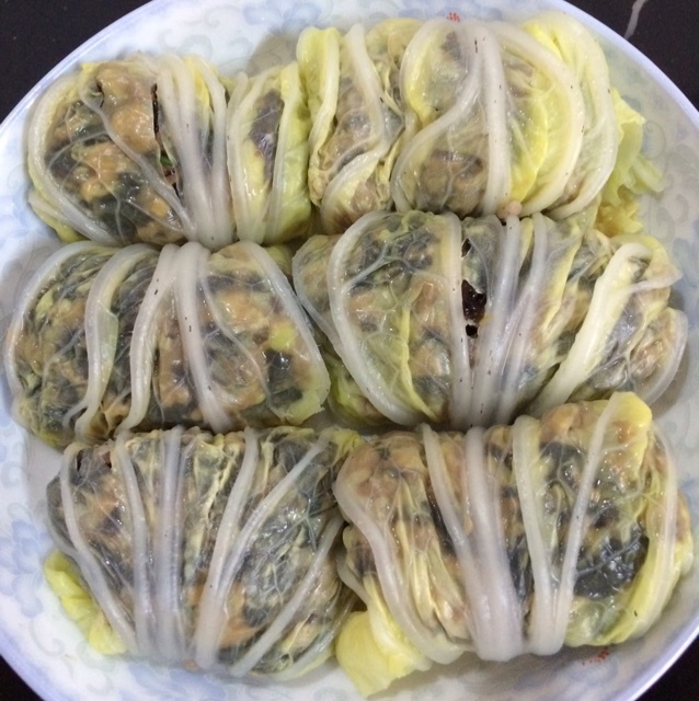 肉酿白菜卷