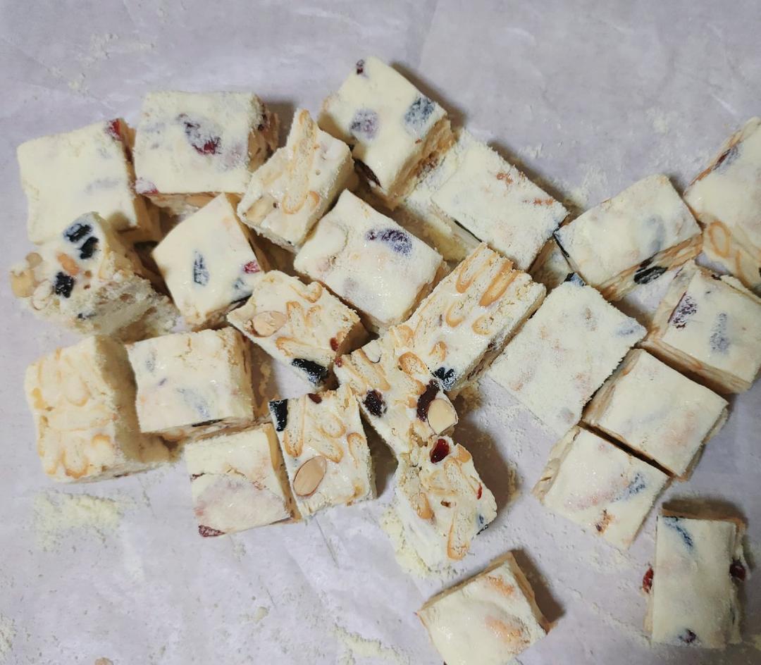 雪花酥  不甜版