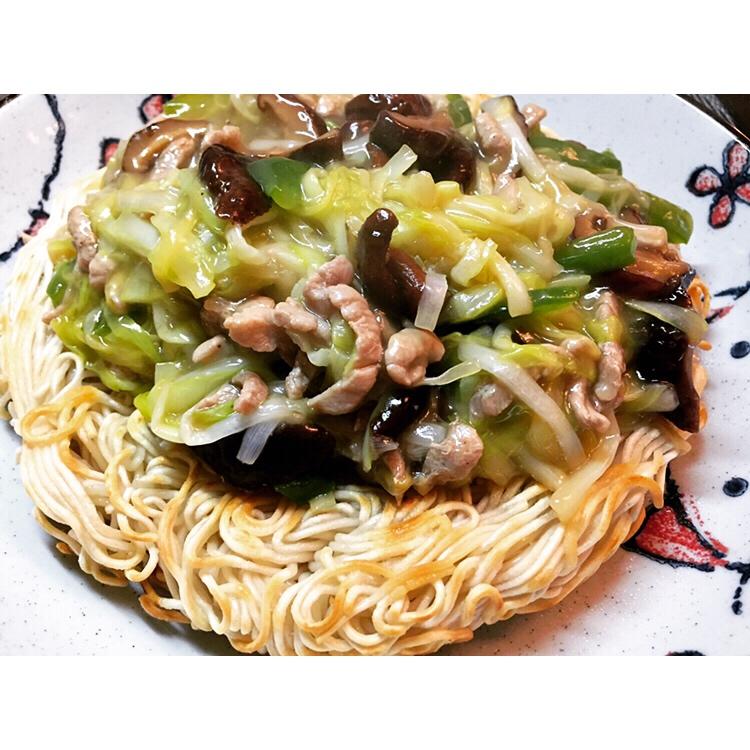 韭黄肉丝两面黄