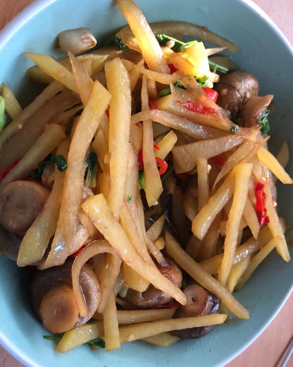 醋溜土豆丝