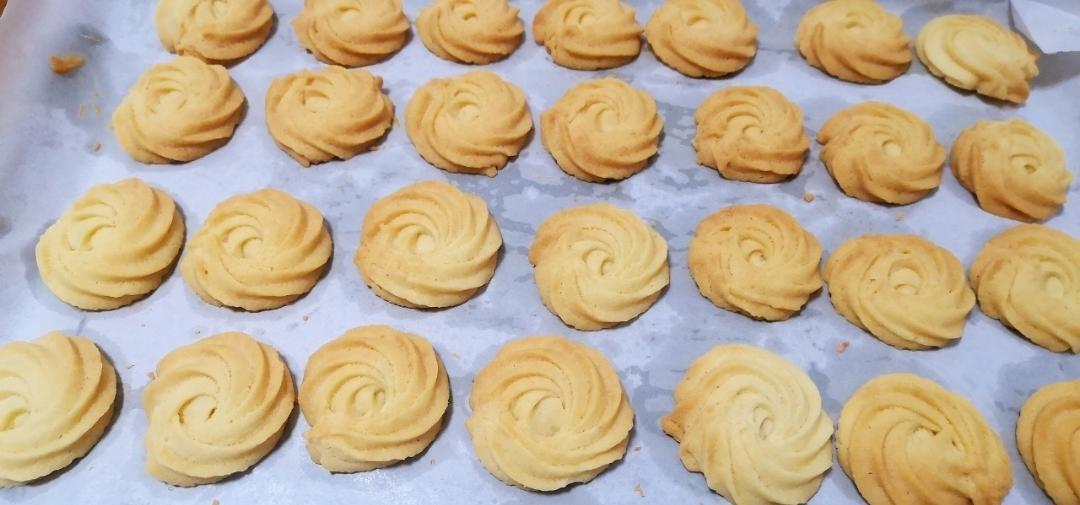 超立体花纹杏仁曲奇饼干