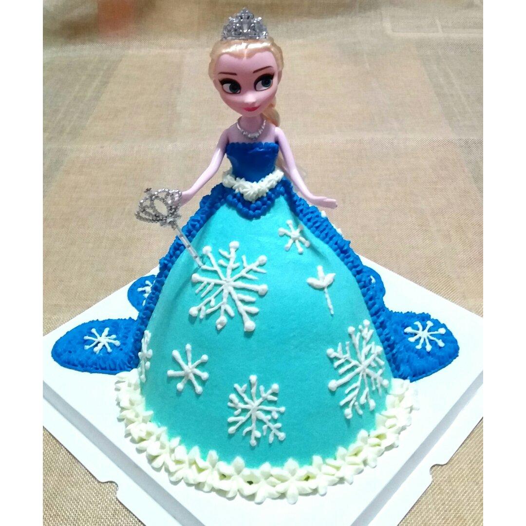 冰雪女王蛋糕