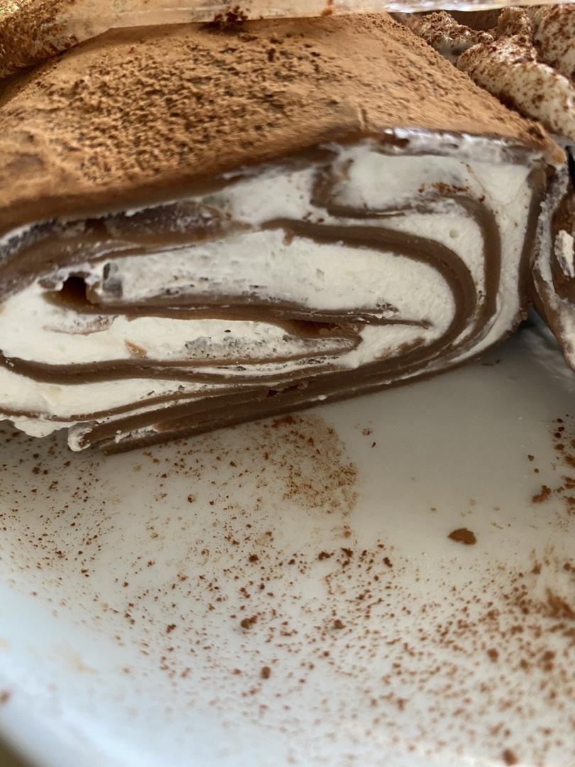 千层毛巾卷，原味、抹茶、巧克力三种口味