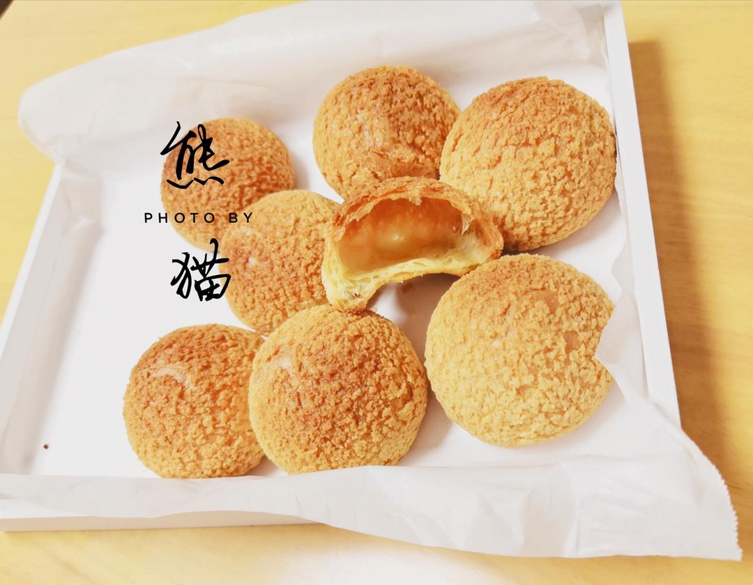 100%成功的酥皮大泡芙的做法