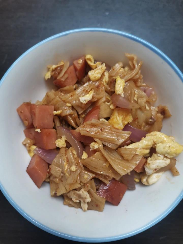 东北炒冷面