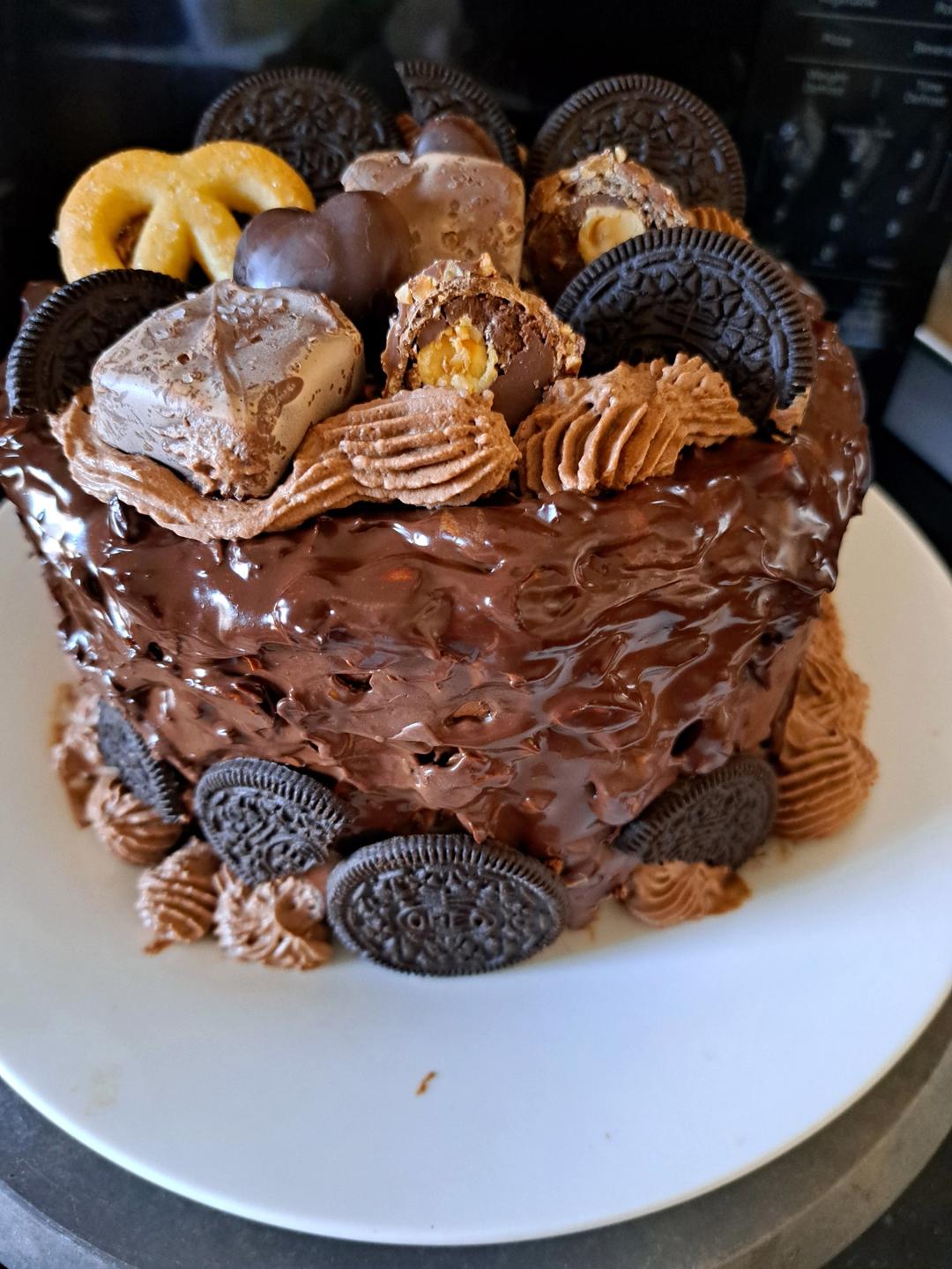 🍫梦龙脆皮巧克力蛋糕🎂🤎