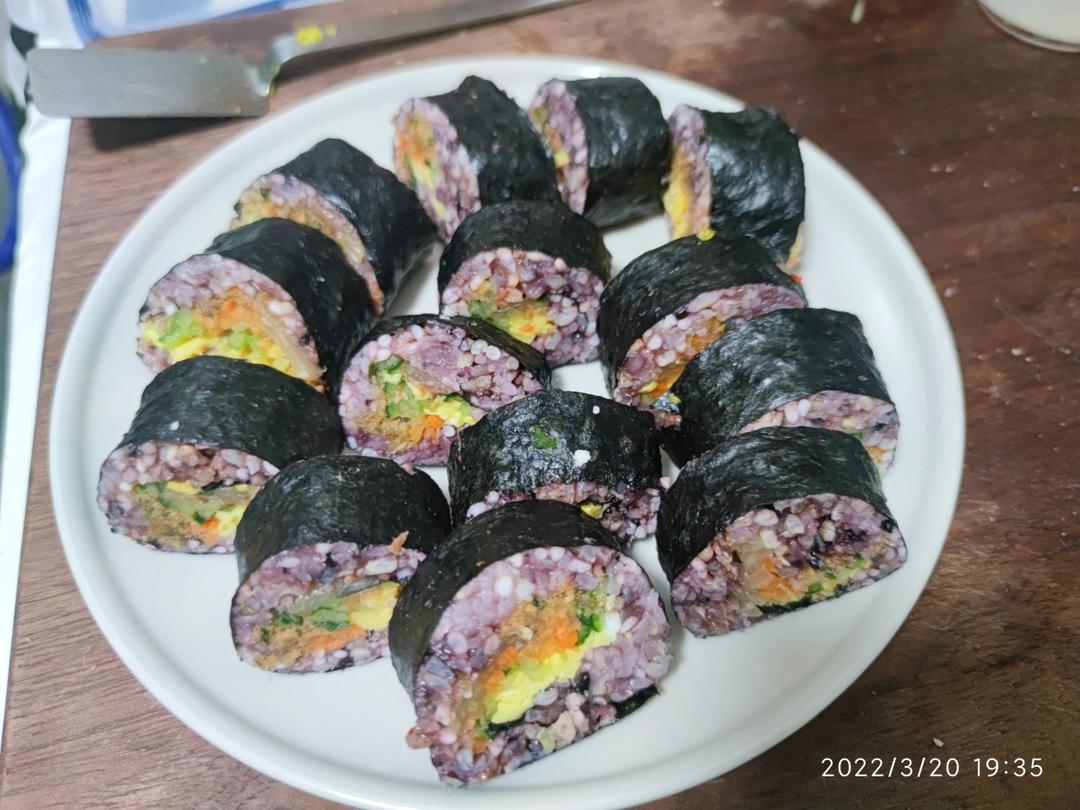 简单寿司/鸡蛋寿司/反转寿司/花样寿司/紫菜包饭