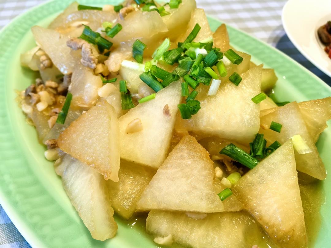 肉末炒冬瓜(超下饭)