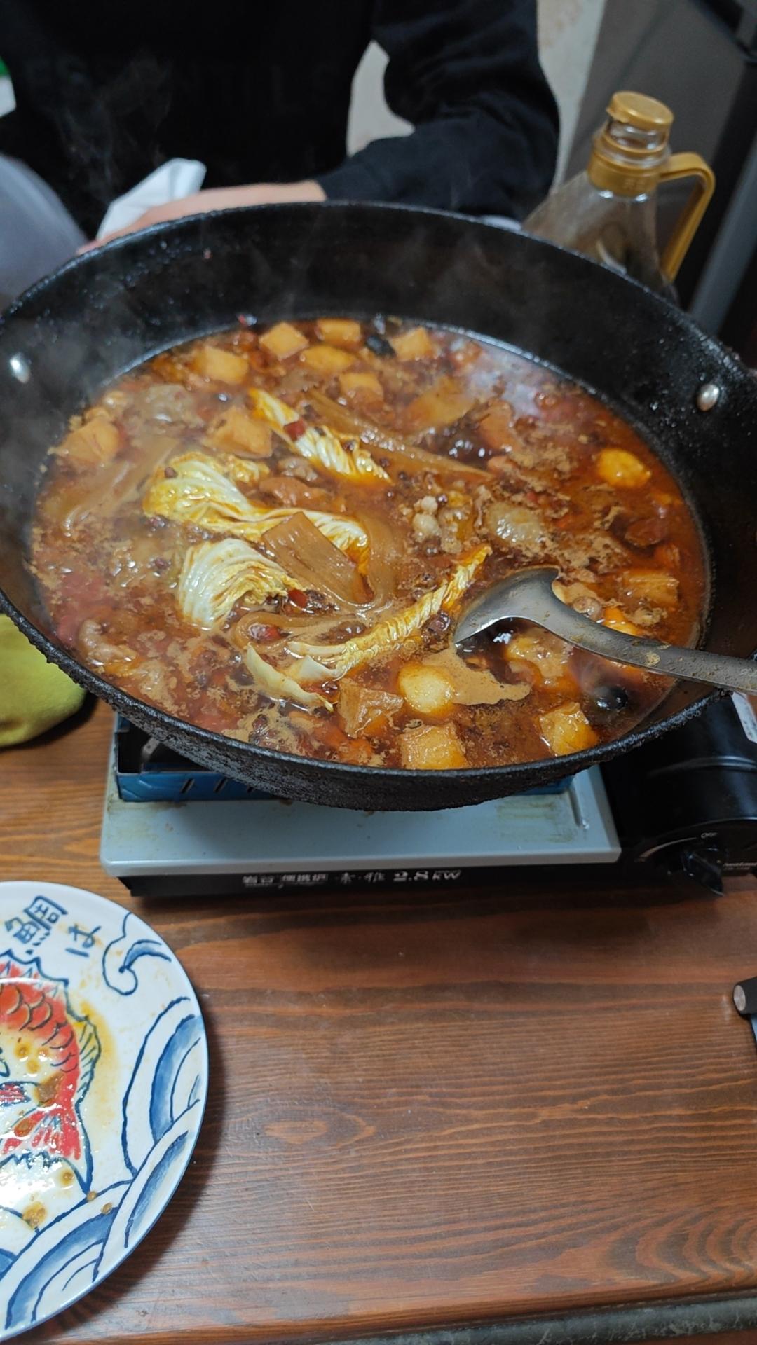 冬日火锅羊蝎子（火锅鸡）