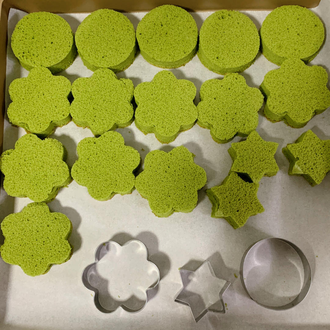 完美抹茶蜜豆蛋糕卷
